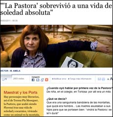 Víctor Amela entrevista a l'autora del llibre sobre La Pastora