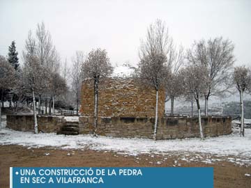 S'inicia el procés per a protegir la pedra en sec de Vilafranca