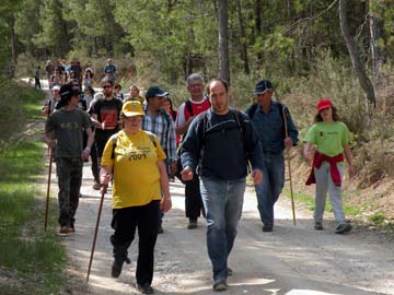 L'excursió de Sant Jordi de Pena-roja va anar enguany a la Serra Molinera
