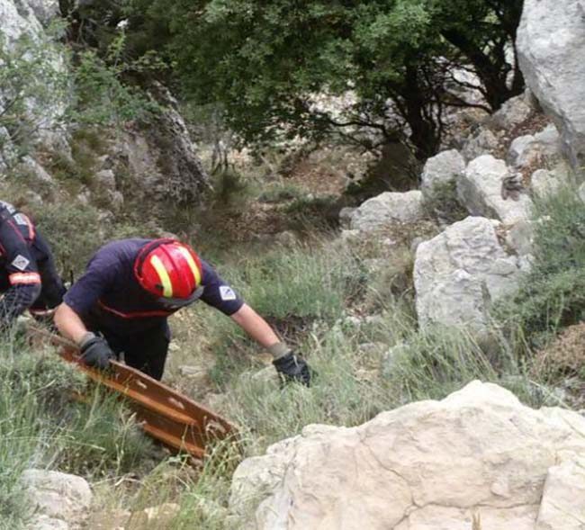 Ana Puig, membre de Espemo i Esportverd, ha mort en caure per un barranc de 20 metres