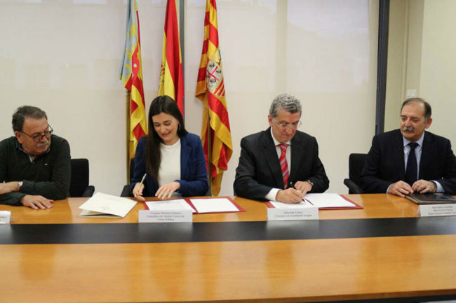 La Comunitat Valenciana i Aragó subscriuen un conveni de col·laboració sanitària en zones limítrofes que beneficiarà a 11.000 persones