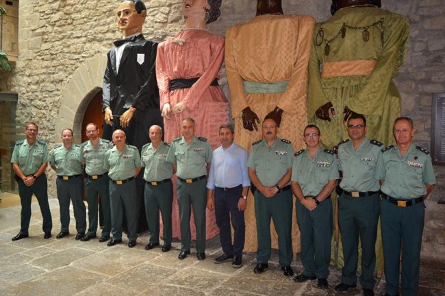 La Guàrdia Civil de la Comunitat Valenciana es reuneix a Morella