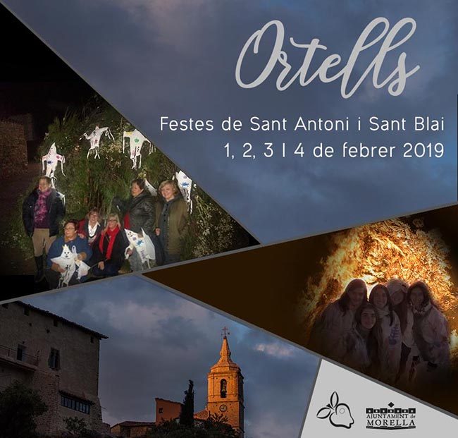 Ortells celebra Sant Antoni i Sant Blai de l’1 al 4 de febrer